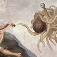 空飛ぶスパゲッティモンスター教