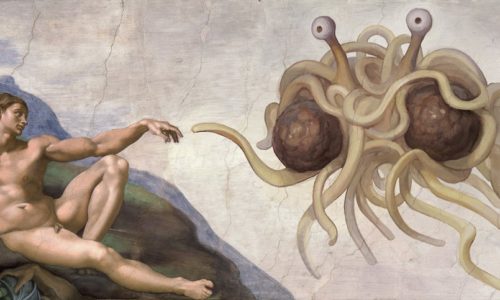 空飛ぶスパゲッティモンスター教