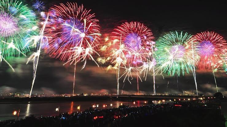 円応教 花火大会